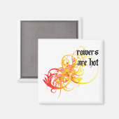 漕ぎ手が熱い マグネット (正面/裏面)