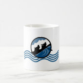 漕ぎ手のマグ コーヒーマグカップ (中央)
