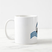 漕ぎ手のマグ コーヒーマグカップ (左)