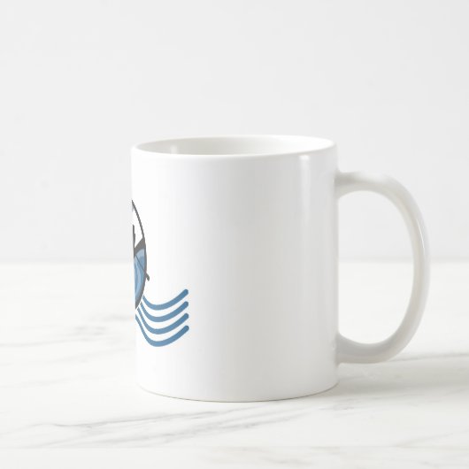 漕ぎ手のマグ コーヒーマグカップ (右)