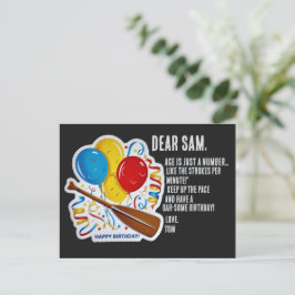 漕ぎ手の誕生日ディライト:オールサム・セレブレーション ポストカード