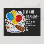 漕ぎ手の誕生日ディライト：オールサム・セレブレーション ポストカード (正面)