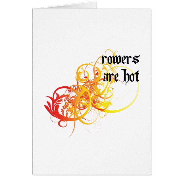 漕ぎ手は熱いです (正面)