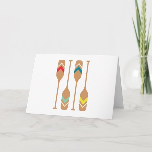 漕ぎ漕ぐオール カード (正面)