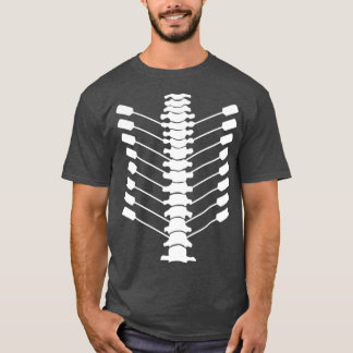 漕ぎ脊椎 Tシャツ