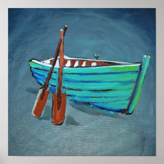 漕ぎ船 ポスター