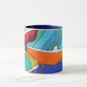 漕艇のマグ2 マグカップ (中央)