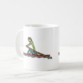 漕艇 コーヒーマグカップ (正面左)