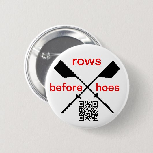 漕艇 缶バッジ (正面&裏面)