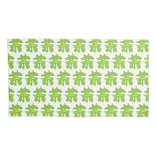 漢地/漢字言語キャラクター中国の茶 枕カバー (裏面-右)