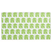 漢地/漢字言語キャラクター中国の茶 枕カバー (正面右)