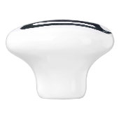 漢字おいしい陶器のつまみ セラミックノブ (側面)