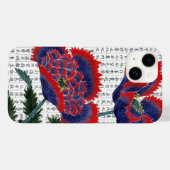 漢字の元になるアジアの赤いケシ Case-Mate iPhoneケース (裏面 (横))