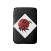 漢字の平和そして調和 バスマット (正面縦)