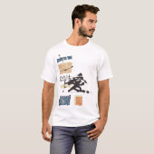 漢字の恋 Tシャツ (正面フル)