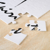 漢字の記号の精神の日本ので中国のな書道 ジグソーパズル (側面)