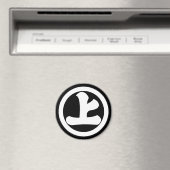 漢字キャラクター条円 マグネット (インサイチュ (食洗機))