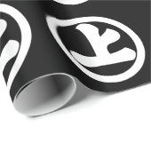 漢字キャラクター条円 ラッピングペーパー (ロールコーナー)