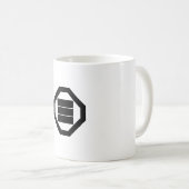 漢字キャラクター(トレイ3の場合) コーヒーマグカップ (正面右)