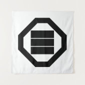 漢字キャラクター（トレイ3の場合） タペストリー (正面)