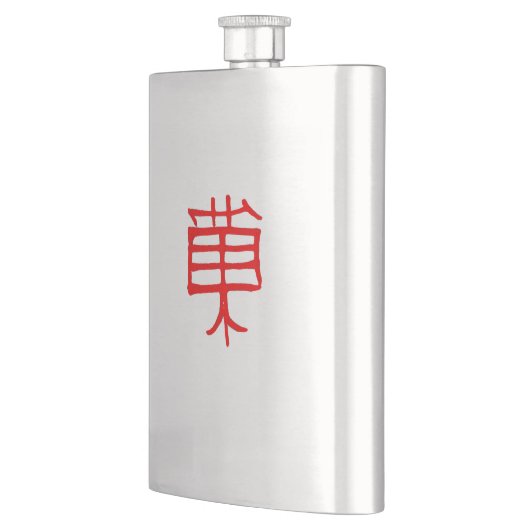 漢字ステンレス鋼フラスコを扱う フラスク (左)