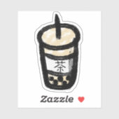 漢字バブルティークラシック シール (シート)