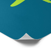 漢字ラブカスタムポスター ポスター (角)