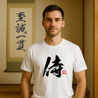 漢字人気がある[侍]サムライ Tシャツ