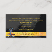 漢字化粧品中国の美しい 名刺 (裏面)