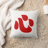 漢字日本のハート【新・心】 心 クッション (ブランケット)