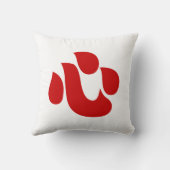 漢字日本のハート【新・心】 心 クッション (裏面)