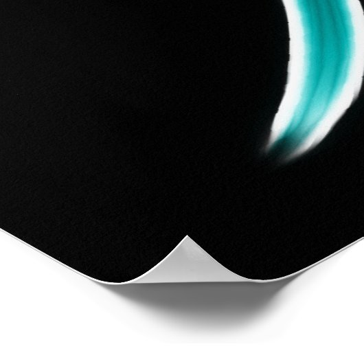 漢字日本の記号（淡色） ポスター (角)