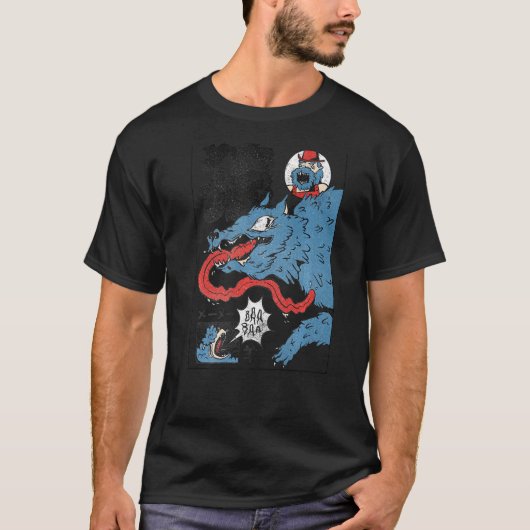 漢字日本の魔鬼鬼 Tシャツ (正面)