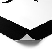 漢字日本の《鳥》ハヤブサ – はやぶさ ポスター (角)