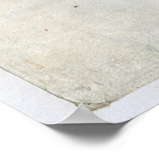 漢字武家古美術日本のプリント ポスター (角)