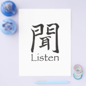漢字聞キャラクター チラシ (シングル)