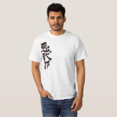 [漢字]こんにちは！アブナー(黒い文字) Tシャツ (正面フル)