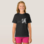 漢字　まこと/誠　日本書道 Tシャツ (正面フル)
