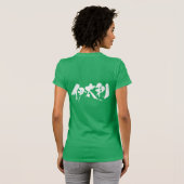 【漢字】イタリア Tシャツ (裏面フル)