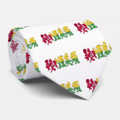 【漢字】ギニアビサウ ネクタイ (ロール)