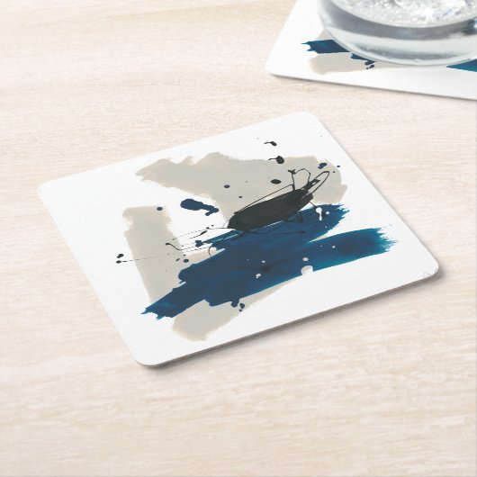 漢字 スクエアペーパーコースター (アングル)