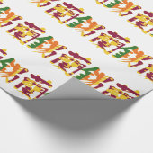 【漢字】スリランカ ラッピングペーパー (角)
