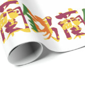 【漢字】スリランカ ラッピングペーパー (ロールコーナー)