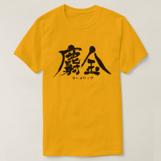 【漢字】ターメリックTシャツ Tシャツ