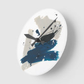 漢字 ラウンド壁時計 (傾斜)