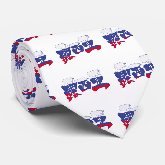 【漢字】ロシア ネクタイ (ロール)