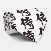 【漢字】侍 ネクタイ (ロール)