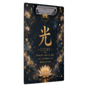 漢字 光 ポケットフォルダー クリップボード (右)