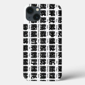 【漢字】寿司の魚種が多い Case-Mate iPhoneケース (裏面)