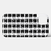 【漢字】寿司の魚種が多い Case-Mate iPhoneケース (裏面 (横))